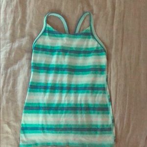 Lululemon Blue Racerback Top